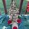 Ganesha Brass Oil Tall Diya, Samai Diya, Diwali Decor, Brass Oil Diya Lamp, Altar Temple Decor, Brass Oil Lamp, Diya for Home Decor, Kathu Vilakku, Kerela Diya, Pooja Diya
